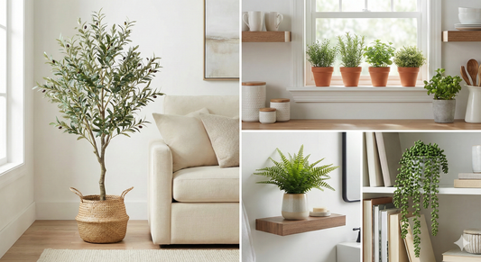 How to Use Artificial Plants